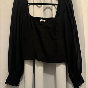 Abercrombie & Fitch Black Blouse